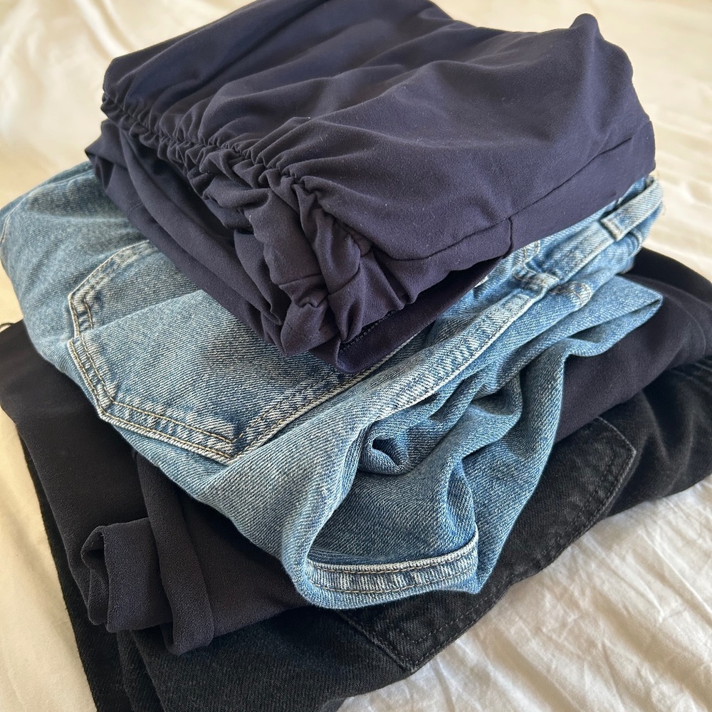 Maternity Pants Lot Size Large Gap and H&M